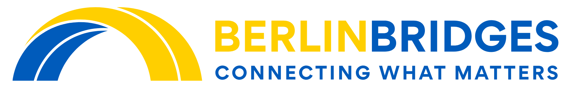 Berlin Bridges logog with tagline